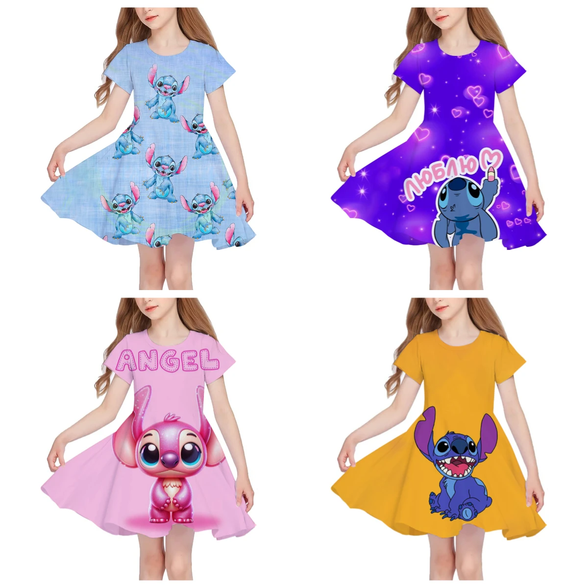 2025 летнее подарочное платье с короткими рукавами для девочек, милая детская юбка с 3D принтом, одежда для показа мод, детское повседневное праздничное платье с героями мультфильмов в стиле аниме
2025 летнее подарочное платье с короткими рукавами для девочек, милая детская юбка с 3D принтом, одежда для показа мод, детское повседневное праздничное платье с героями мультфильмов в стиле аниме