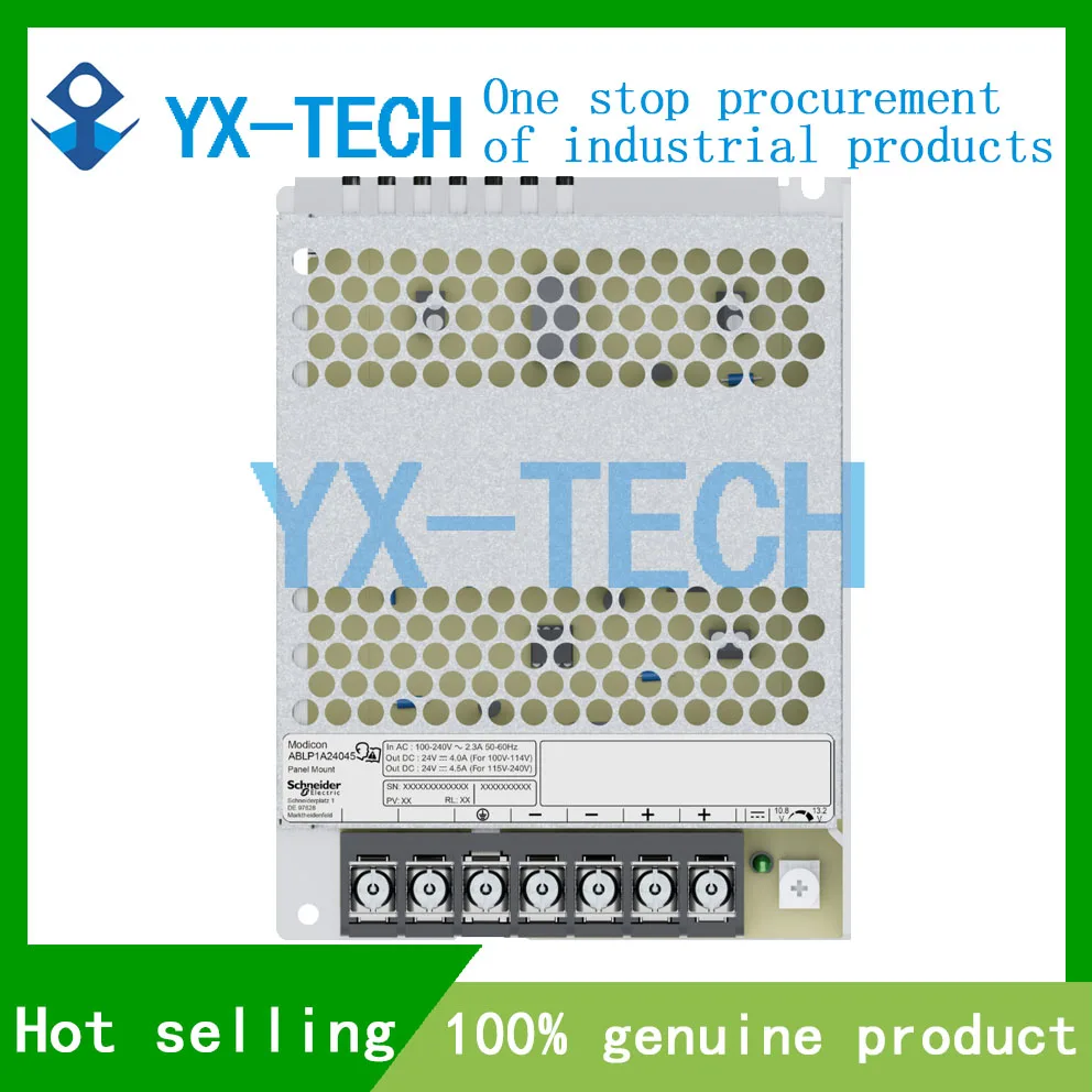 In stock ABLP1A24045 Schneider Regulated Power 100-240VA 24V 4.5A Supply single phase Panel Mount
In stock ABLP1A24045 Schneider Regulated Power 100-240VA 24V 4.5A Supply single phase Panel Mount