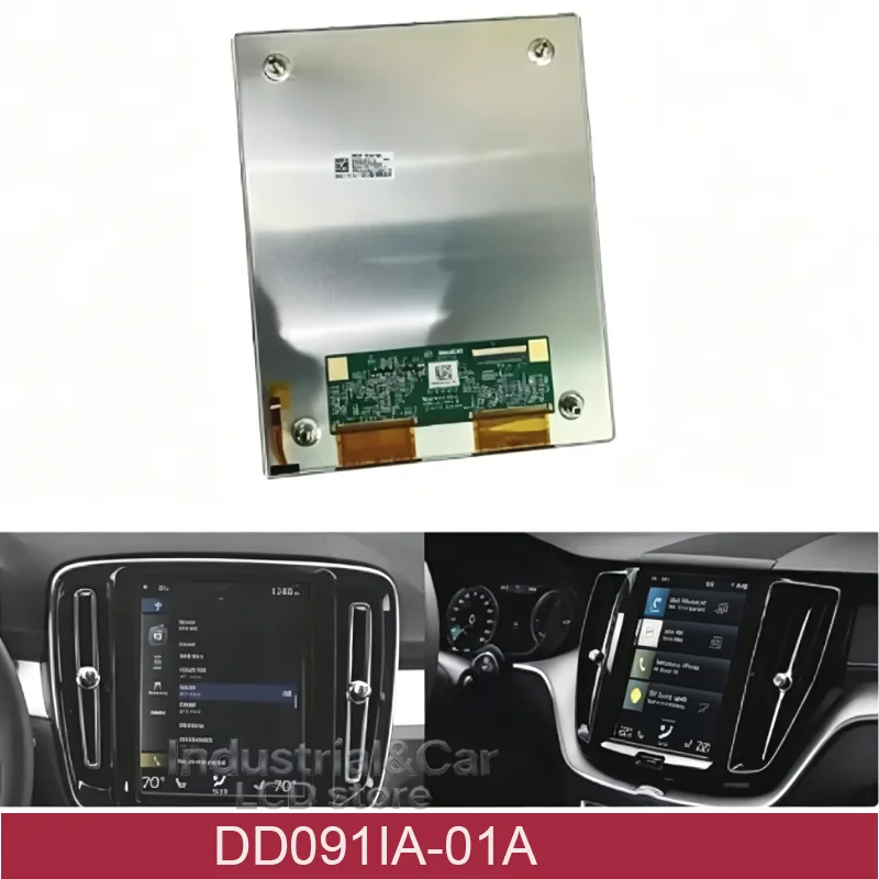 Original 9.1" inch DD091IA-01A DD091IA 01A LCD Screen Display Panel For Volvo XC40 XC90 DASH Center Information LCD Display
Original 9.1" inch DD091IA-01A DD091IA 01A LCD Screen Display Panel For Volvo XC40 XC90 DASH Center Information LCD Display