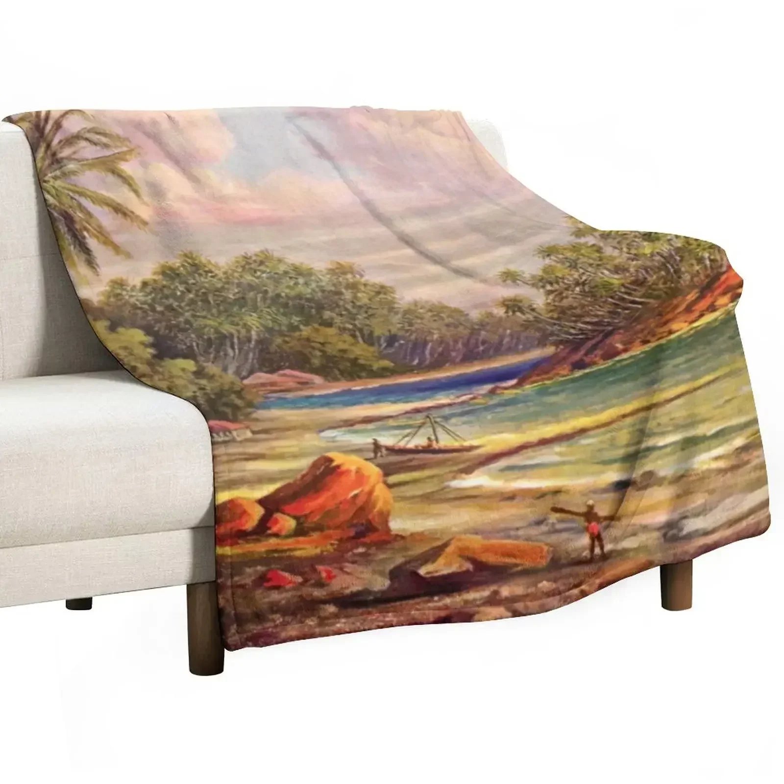 Cocos Island at Belligema (Gan-Duva) Ceylon -Ernst Haeckel Throw Blanket Bed Fashionable Hairys Blankets
Cocos Island at Belligema (Gan-Duva) Ceylon -Ernst Haeckel Throw Blanket Bed Fashionable Hairys Blankets