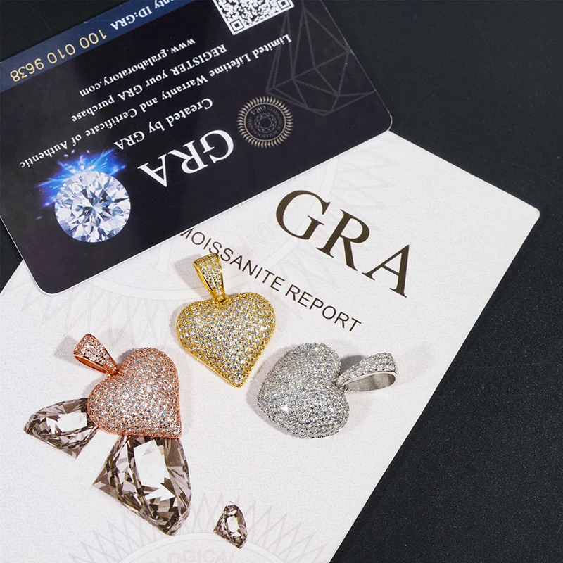 S925 Стерлингового Серебра Муассанит Коготь Bling Ice Out Сердца Подвески Ожерелья для Мужчин и Женщин Унисекс Любители Репер Ювелирные Изделия Подарок
S925 Стерлингового Серебра Муассанит Коготь Bling Ice Out Сердца Подвески Ожерелья для Мужчин и Женщин Унисекс Любители Репер Ювелирные Изделия Подарок