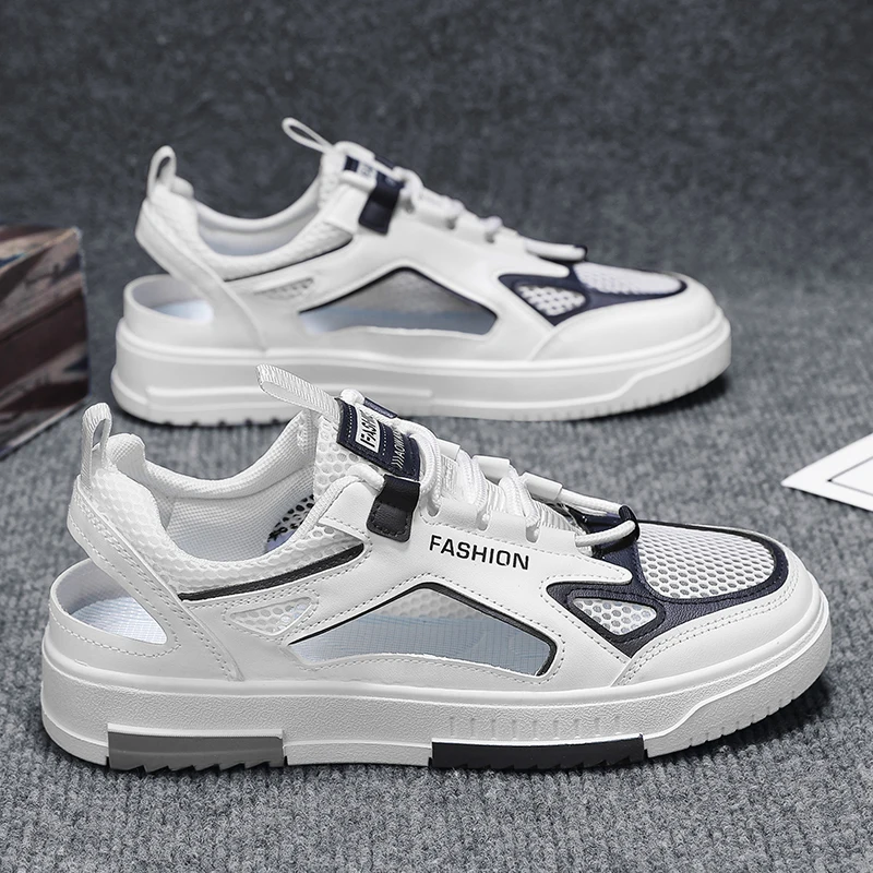 Men's Summer Hollow out Mesh Sandals Water-Resistant Slip-On Driving Anti-Slip Beach Shoes Outdoor Sports Sandals Breathable
Men's Summer Hollow out Mesh Sandals Water-Resistant Slip-On Driving Anti-Slip Beach Shoes Outdoor Sports Sandals Breathable