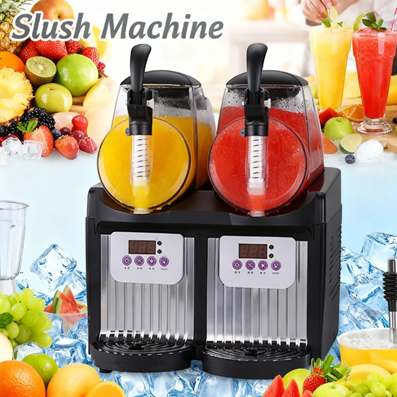 Commercial 2 Tanks Cold Drink Slush Making Machine Cold Drink Slash Machine/making Machine Slash
Commercial 2 Tanks Cold Drink Slush Making Machine Cold Drink Slash Machine/making Machine Slash