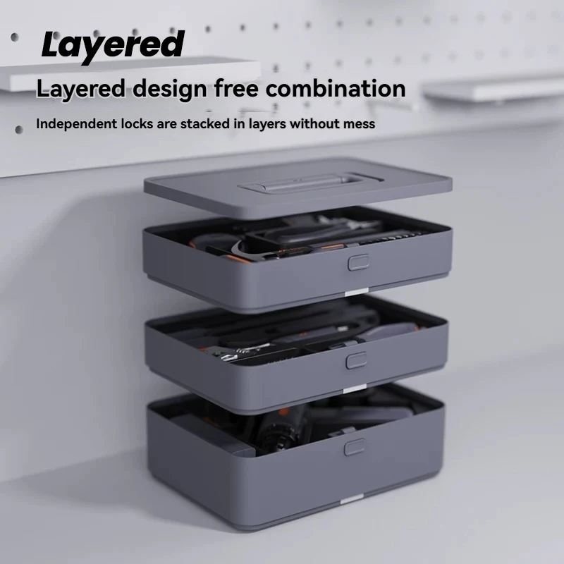 Home Tool Box, Household Tool Set, Multi-functional Repair Combination, Hardware Storage, Electrician Electric
Home Tool Box, Household Tool Set, Multi-functional Repair Combination, Hardware Storage, Electrician Electric