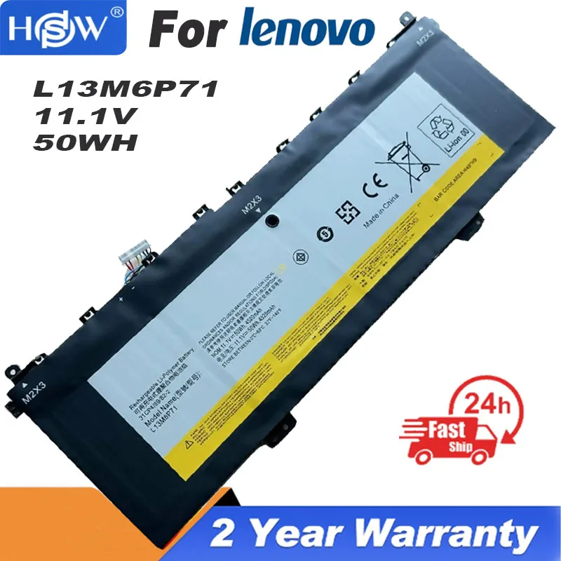 L13M6P71 11.1V 50Wh 4520mAh Laptop Battery for Lenovo Yoga 2 13 Series 121500234 L13S6P71
L13M6P71 11.1V 50Wh 4520mAh Laptop Battery for Lenovo Yoga 2 13 Series 121500234 L13S6P71