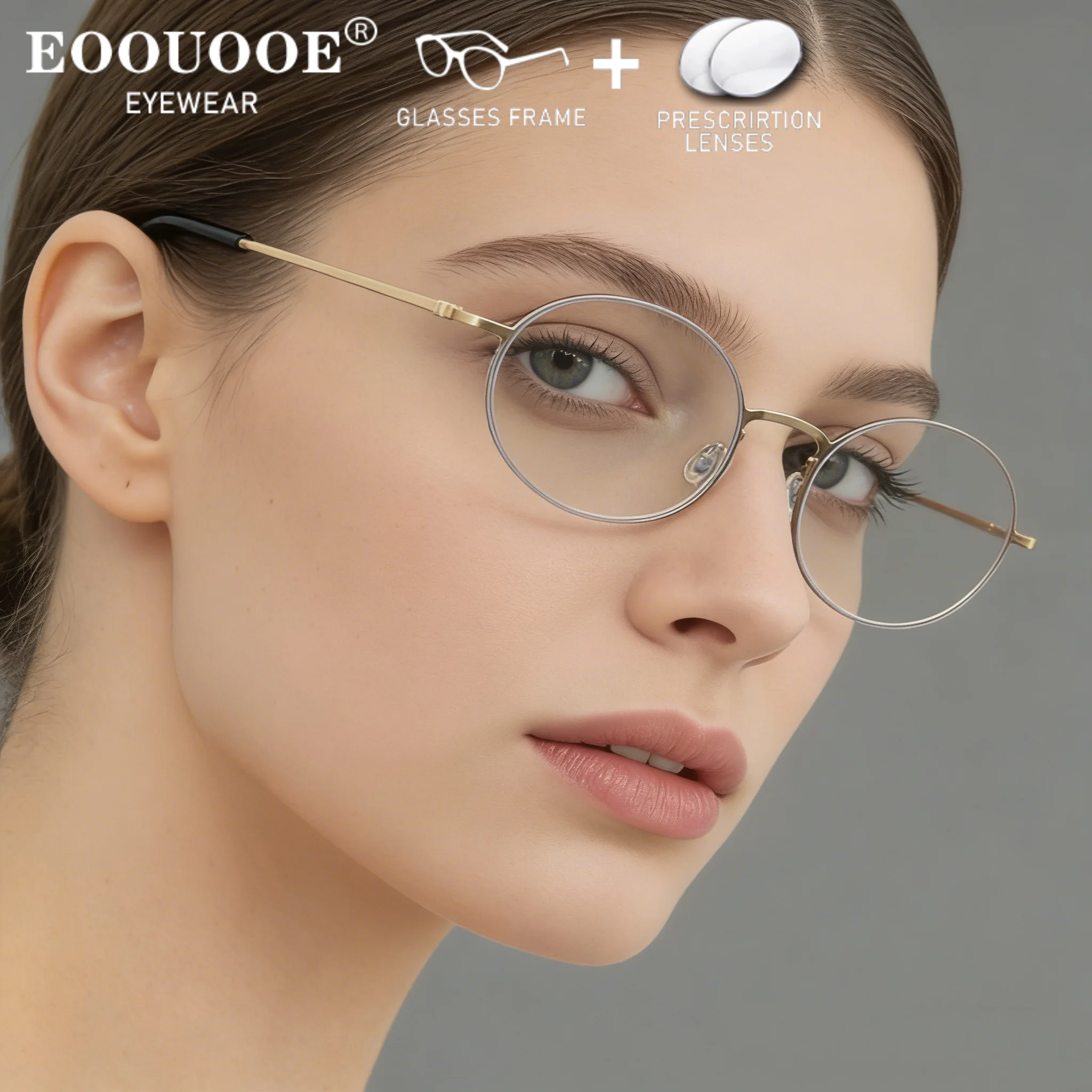 High Quality Oval Eyeglass Frame Women Men Prescription Myopia Lenses Optical Eyewear Customiz Progressive Computer Eyeglasses
High Quality Oval Eyeglass Frame Women Men Prescription Myopia Lenses Optical Eyewear Customiz Progressive Computer Eyeglasses