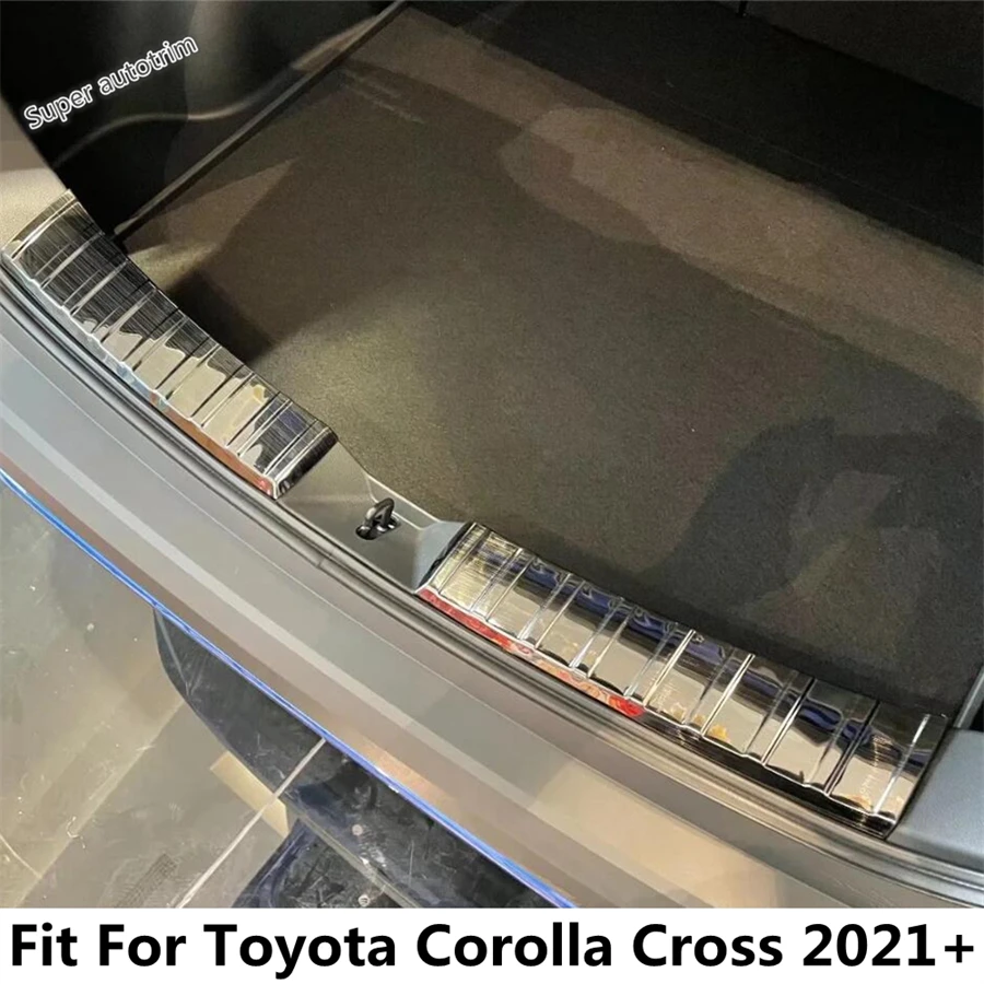 Car Rear Trunk Bumper Door Sill Plate Guard Scuff Protection Cover Trim Accessories For Toyota Corolla Cross XG10 2021 - 2024
Car Rear Trunk Bumper Door Sill Plate Guard Scuff Protection Cover Trim Accessories For Toyota Corolla Cross XG10 2021 - 2024