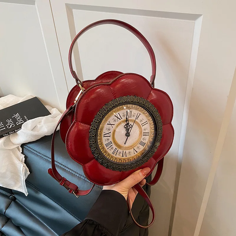 Women's bag fashion clock crossbody bag funny creative clock design three-dimensional shoulder bag women cute handbag
Women's bag fashion clock crossbody bag funny creative clock design three-dimensional shoulder bag women cute handbag