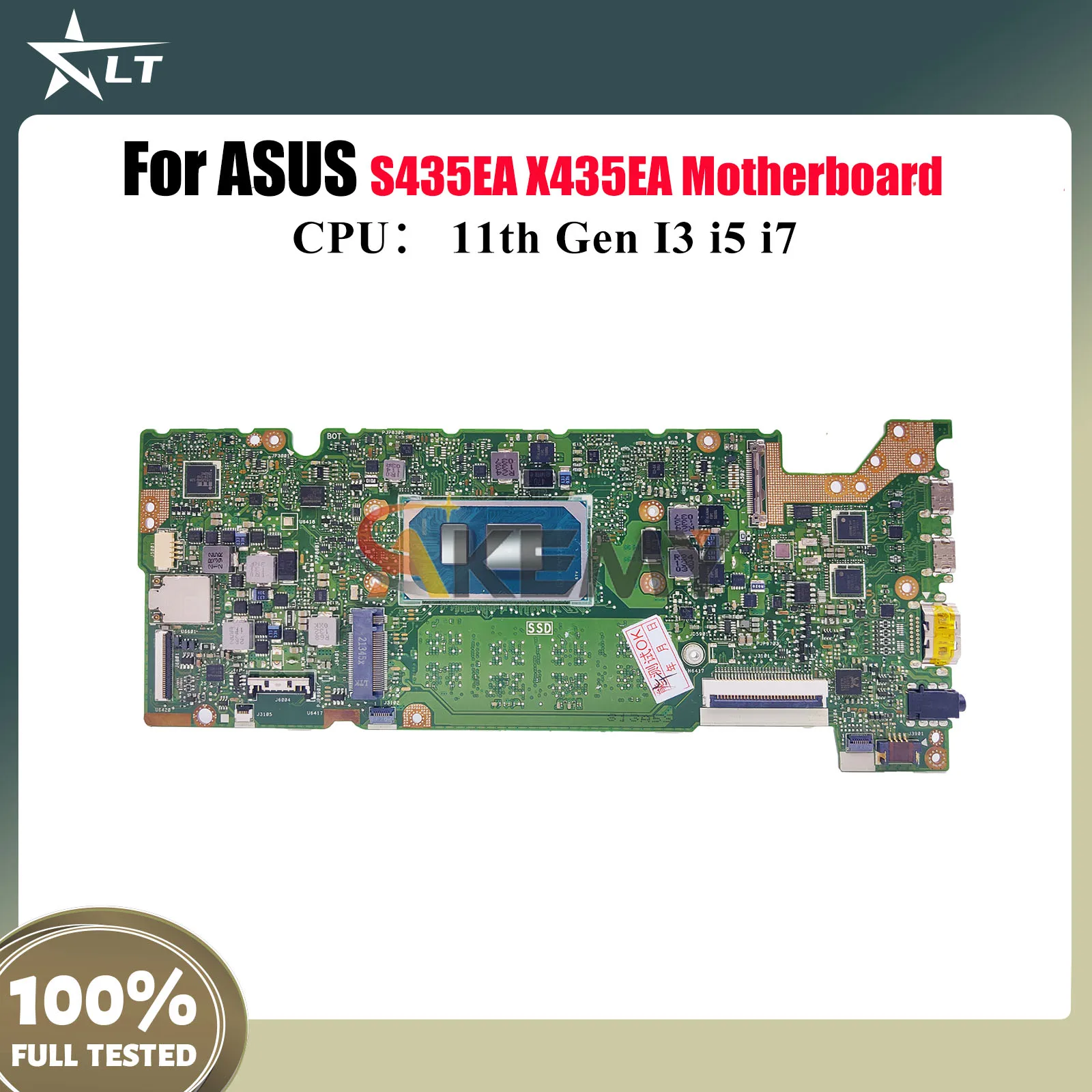 Материнская плата для ноутбука X435EA для ASUS VivoBook X435EA S435EA X435E, материнская плата для ноутбука с 11-го поколения I3 i5 i7 tests, ОК, быстрая доставка
Материнская плата для ноутбука X435EA для ASUS VivoBook X435EA S435EA X435E, материнская плата для ноутбука с 11-го поколения I3 i5 i7 tests, ОК, быстрая доставка