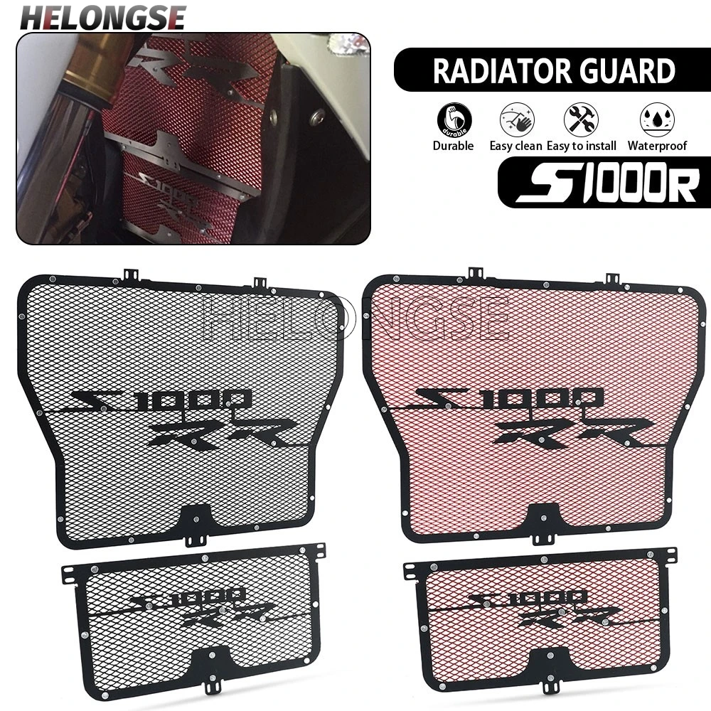 HELONGSE Motorcycle Radiator Grille Guard Oil Cooler Cover For BMW S1000RR 2009 2010 2011 2012-2018 S 1000 RR ABS K46 2009-2015
HELONGSE Motorcycle Radiator Grille Guard Oil Cooler Cover For BMW S1000RR 2009 2010 2011 2012-2018 S 1000 RR ABS K46 2009-2015