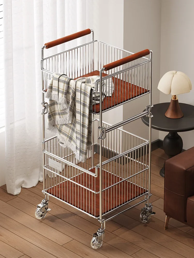 Medieval style dirty clothes basket household storage rack
Medieval style dirty clothes basket household storage rack