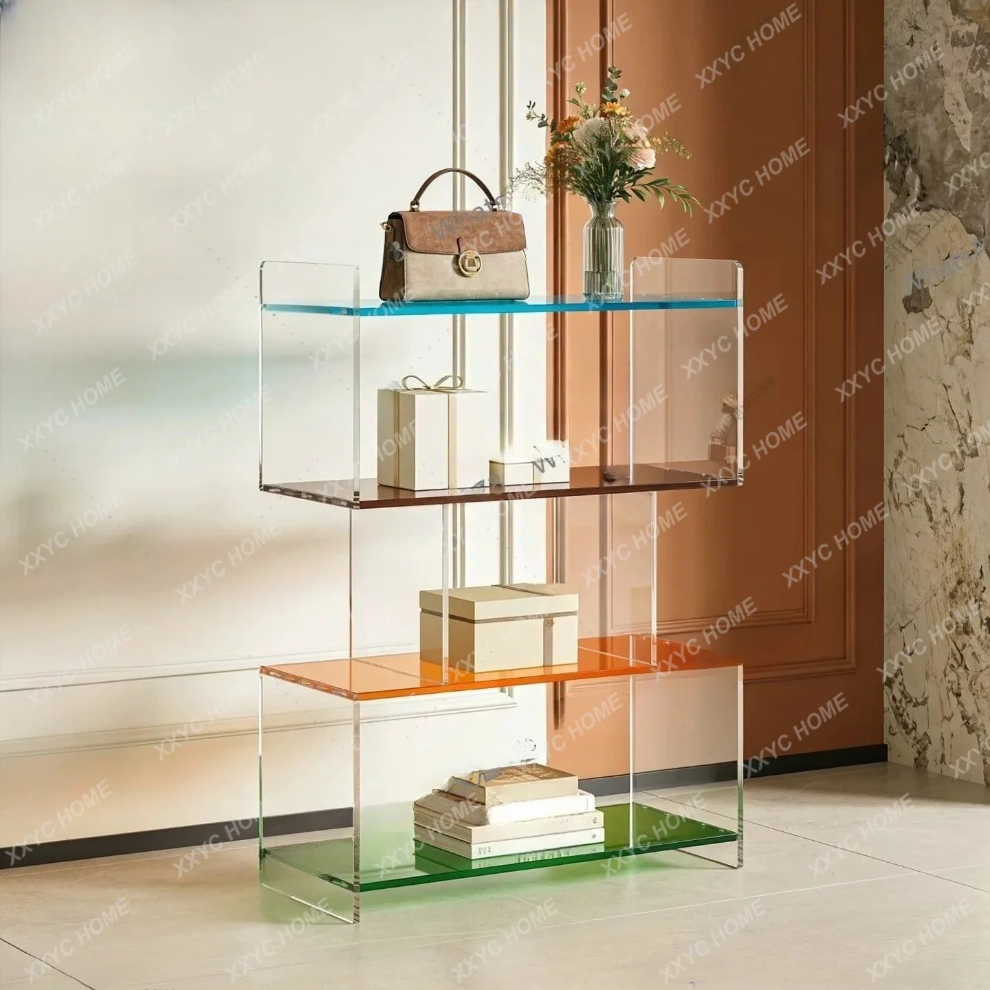 LAcrylic, display stand, multi-layer storage, floor, product display, storage rack
LAcrylic, display stand, multi-layer storage, floor, product display, storage rack