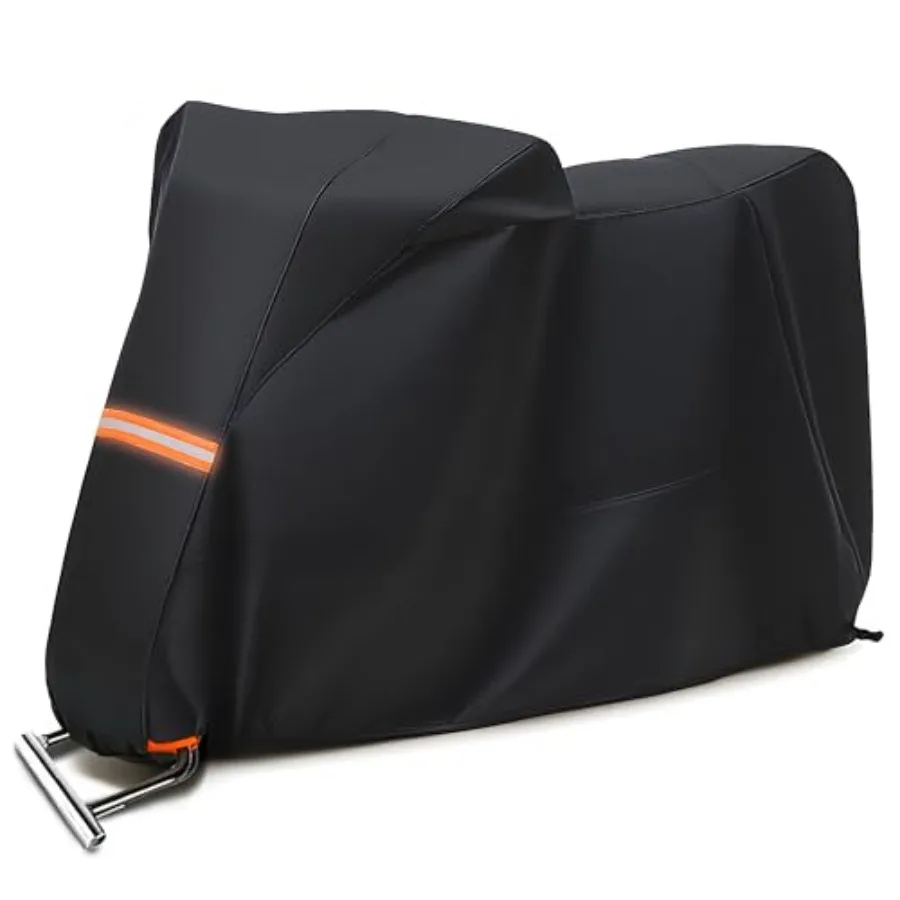 Motorcycle Cover 300D Ox, Waterproof, Dustproof, Sun UV Protection, Windproof with Adjustable Buckles, Outdoor Parking, Univers
Motorcycle Cover 300D Ox, Waterproof, Dustproof, Sun UV Protection, Windproof with Adjustable Buckles, Outdoor Parking, Univers