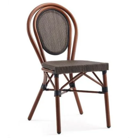 *French Style Luxury Waterproof Woven Rope Cushion Bistro Outdoor Dining Chair
*French Style Luxury Waterproof Woven Rope Cushion Bistro Outdoor Dining Chair