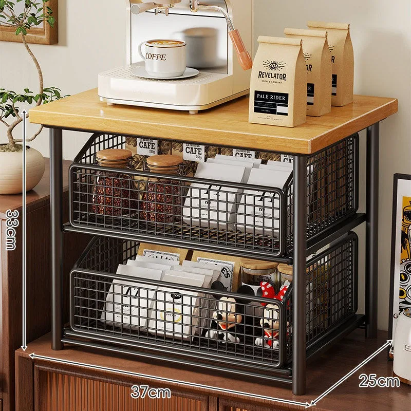 Desktop Organizer Coffee Rack Kitchen Multi-tier Storage Rack Cross-border Bestseller
Desktop Organizer Coffee Rack Kitchen Multi-tier Storage Rack Cross-border Bestseller