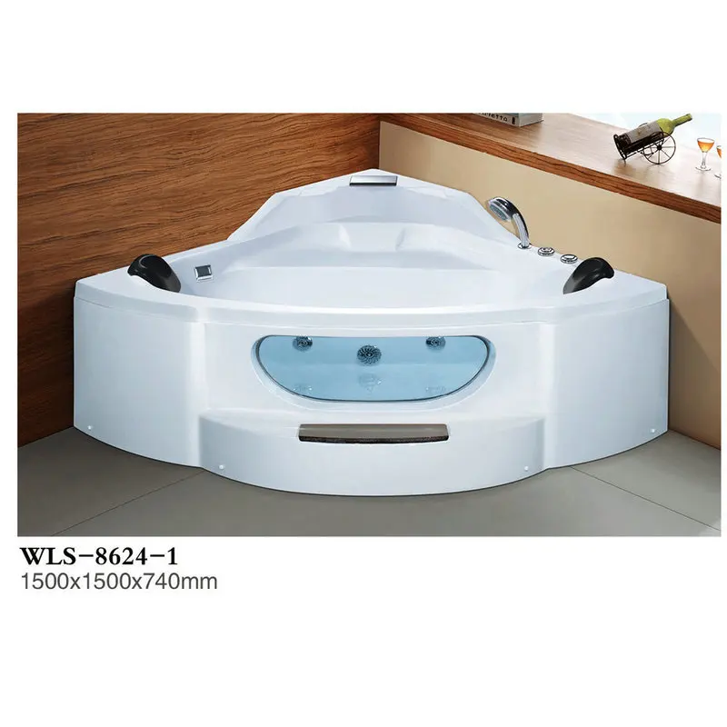 Simple Small Apartment Triangular Fan Double Surfing Massage Tank With Foot Pillow Couple Romantic Bathtub 8624-1
Simple Small Apartment Triangular Fan Double Surfing Massage Tank With Foot Pillow Couple Romantic Bathtub 8624-1