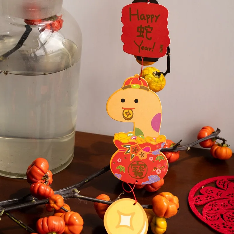 3PCS Chinese New Year Decorations 2025 Snake Year Decor Pendant Spring Festival Hanging Home Party Ornaments Gifts
3PCS Chinese New Year Decorations 2025 Snake Year Decor Pendant Spring Festival Hanging Home Party Ornaments Gifts