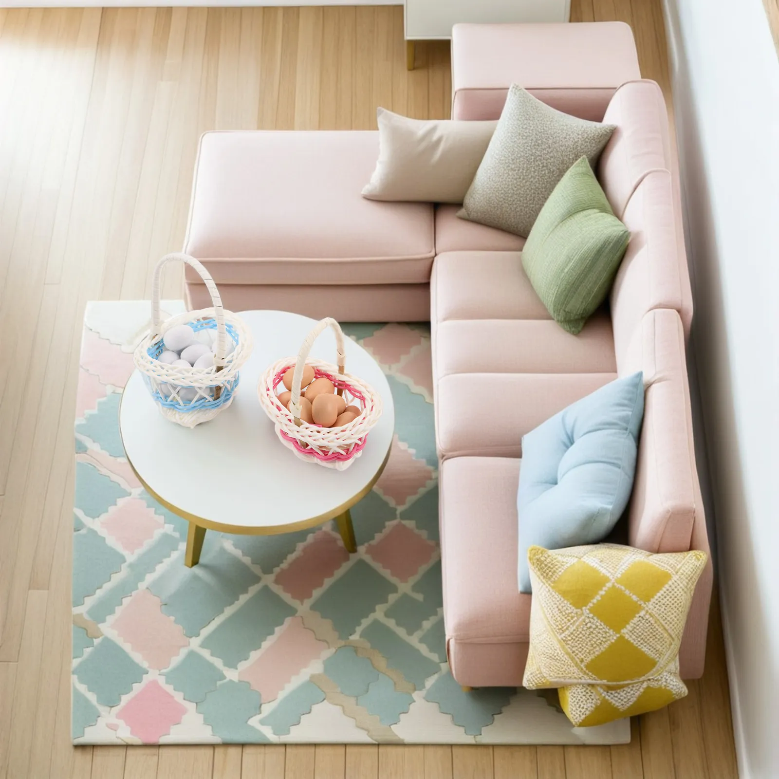 4 Sets Easter Decoration Basket Set Artificial Eggs Mini Bamboo Egg Baskets Pretend Play Kitchen Party Favor Easter Egg Hunt
4 Sets Easter Decoration Basket Set Artificial Eggs Mini Bamboo Egg Baskets Pretend Play Kitchen Party Favor Easter Egg Hunt