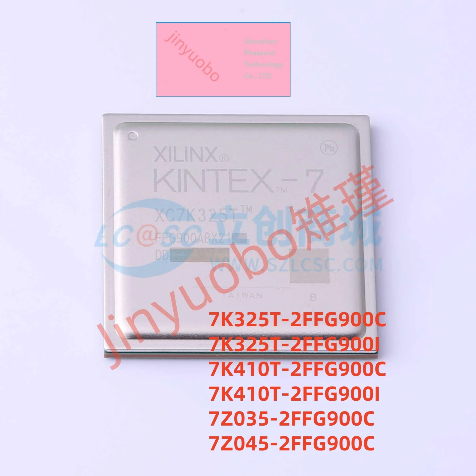 1PCS New XC7K325T-2FFG900C XC7K325T-2FFG900I XC7K410T-2FFG900C XC7K410T-2FFG900I XC7Z035-2FFG900C XC7Z045-2FFG900C BGA-900
1PCS New XC7K325T-2FFG900C XC7K325T-2FFG900I XC7K410T-2FFG900C XC7K410T-2FFG900I XC7Z035-2FFG900C XC7Z045-2FFG900C BGA-900