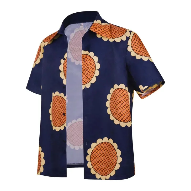 2025 yiyi2025yiyiLuffy Аниме Обезьяна Д Луффи Косплей Костюм Рубашка Топ Соломенная Шляпа Мужчины Женщины Верхняя Рубашка Подсолнух Повседневная Летняя Бинк 
2025 yiyi2025yiyiLuffy Аниме Обезьяна Д Луффи Косплей Костюм Рубашка Топ Соломенная Шляпа Мужчины Женщины Верхняя Рубашка Подсолнух Повседневная Летняя Бинк