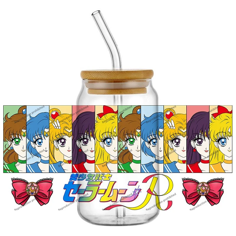 New Arriva Japanese Sailor Moon UV DTF Transfer Sticker Waterproof Decals For 16oz Libbey Glass Can Cup Wrap
New Arriva Japanese Sailor Moon UV DTF Transfer Sticker Waterproof Decals For 16oz Libbey Glass Can Cup Wrap