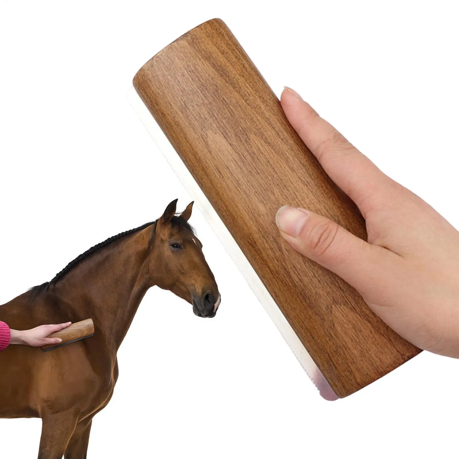 Horse Brushes For Grooming Wood Handle Stainless Steel Teeth Horse Brush Ergonomic Pet Wooden Groomer No Hurt For Dogs Cats Goat
Horse Brushes For Grooming Wood Handle Stainless Steel Teeth Horse Brush Ergonomic Pet Wooden Groomer No Hurt For Dogs Cats Goat