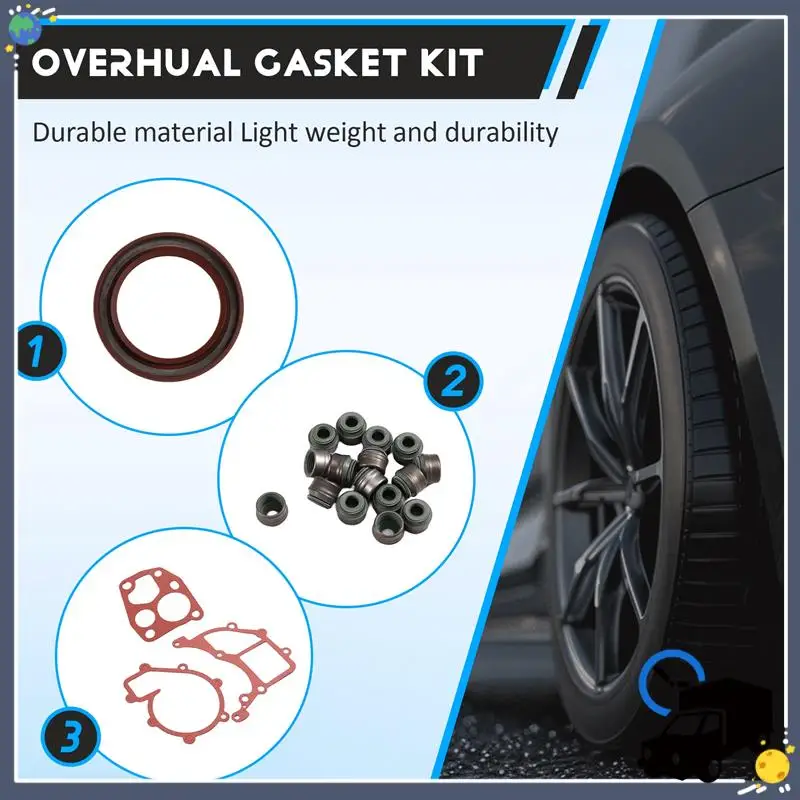 Lasting 6640100001 Car Engine Overhaul Gasket Kit Rebuilding Kits For Ssangyong Actyon Kyron 2.0 Rexton +D20DT 6640160000
Lasting 6640100001 Car Engine Overhaul Gasket Kit Rebuilding Kits For Ssangyong Actyon Kyron 2.0 Rexton +D20DT 6640160000