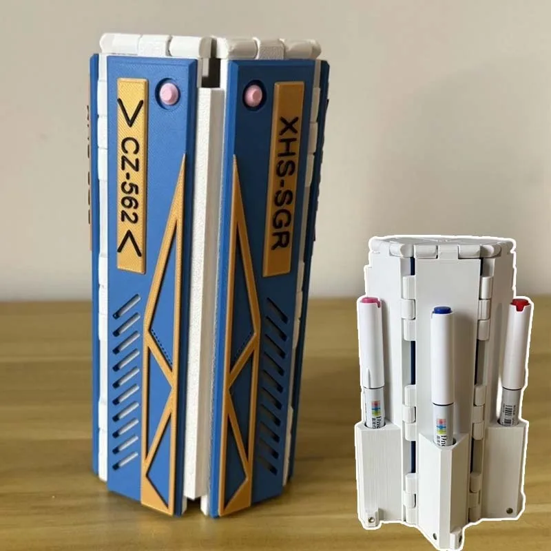 Mobile Suit Gundam Magnetic Flip Pen Holder Large Capacity Pencil Case Pencil Bag Stationery Storage Bag School Office Supplies
Mobile Suit Gundam Magnetic Flip Pen Holder Large Capacity Pencil Case Pencil Bag Stationery Storage Bag School Office Supplies