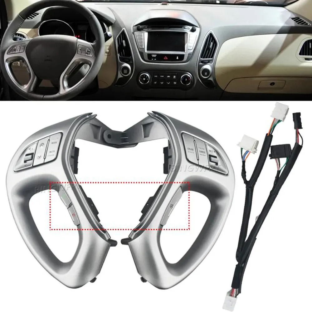 Кнопка управления круиз-контролем на руле автомобиля с подсветкой для Hyundai IX35 2010-2017, для Tucson 2010-2014
Кнопка управления круиз-контролем на руле автомобиля с подсветкой для Hyundai IX35 2010-2017, для Tucson 2010-2014
