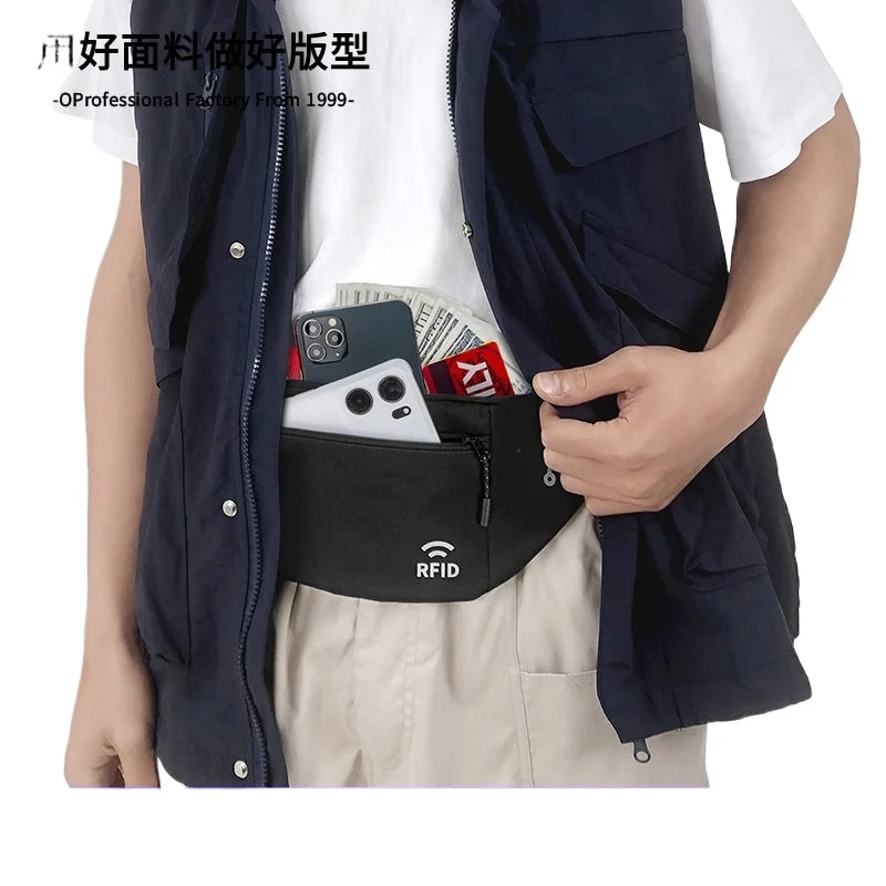 XZAN New Travel RFID Anti-theft Fanny Pack Outdoor Sports Running Waterproof Nylon Close-fitting and Light Pochete Waist Bag
XZAN New Travel RFID Anti-theft Fanny Pack Outdoor Sports Running Waterproof Nylon Close-fitting and Light Pochete Waist Bag