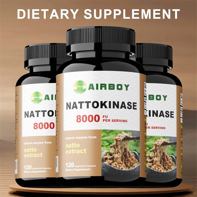 Nattokinase - Supports Heart Health, Maintains Balanced Blood Pressure, Promotes Overall Heart Health, and Improves Immunity
Nattokinase - Supports Heart Health, Maintains Balanced Blood Pressure, Promotes Overall Heart Health, and Improves Immunity