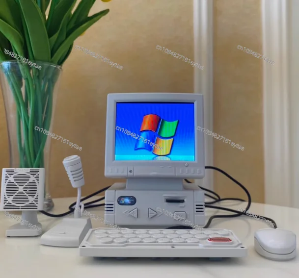 Retro Nostalgic Desktop 3.5-inch Mini Computer, Small TV, Home Game Console, Children's Gift
Retro Nostalgic Desktop 3.5-inch Mini Computer, Small TV, Home Game Console, Children's Gift