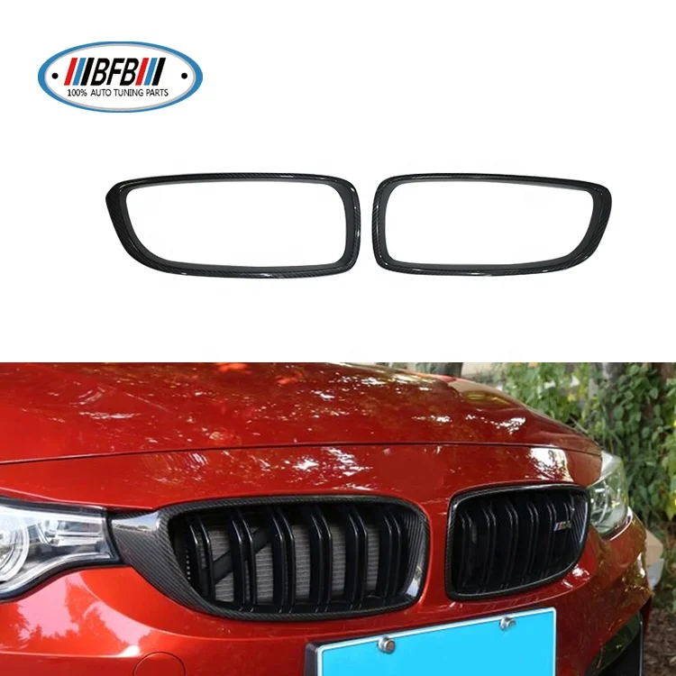 Real Dry Carbon Fiber Front Grille Kidney Grill Cover for BMW M Series F82 M4 F80 M3 2014-2016
Real Dry Carbon Fiber Front Grille Kidney Grill Cover for BMW M Series F82 M4 F80 M3 2014-2016