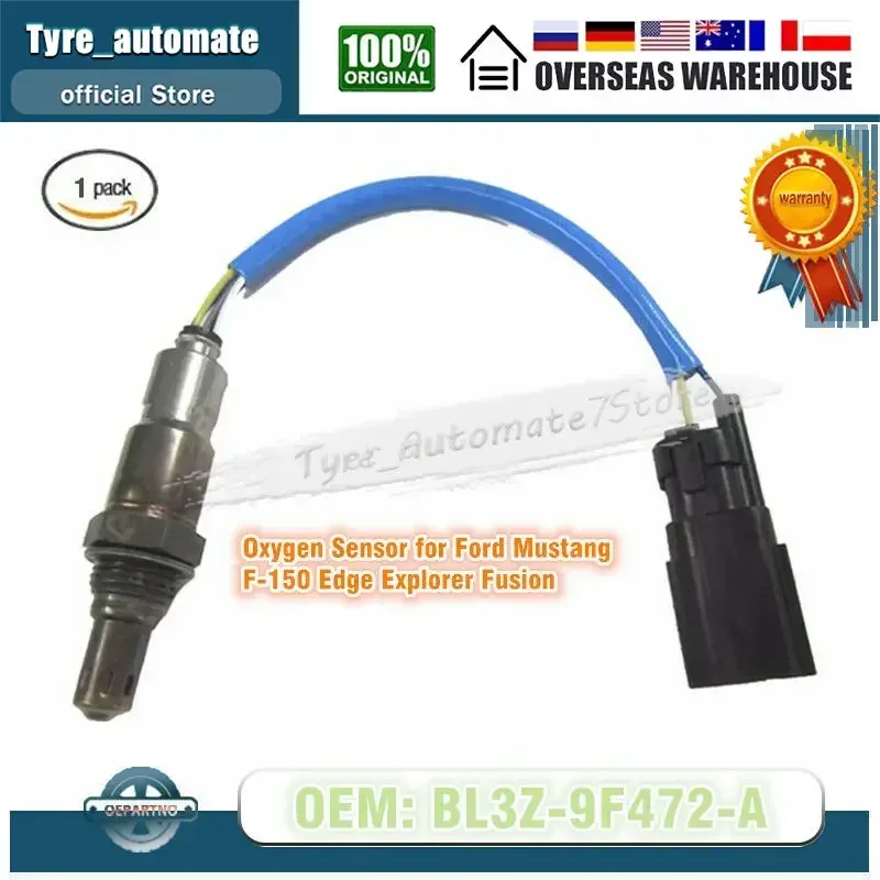 5 Wire Upstream O2 Oxygen Sensor for Ford Mustang F-150 Edge Explorer Fusion 9E5Z9F472D, BL3Z9F472A, BL3Z9G472A
5 Wire Upstream O2 Oxygen Sensor for Ford Mustang F-150 Edge Explorer Fusion 9E5Z9F472D, BL3Z9F472A, BL3Z9G472A