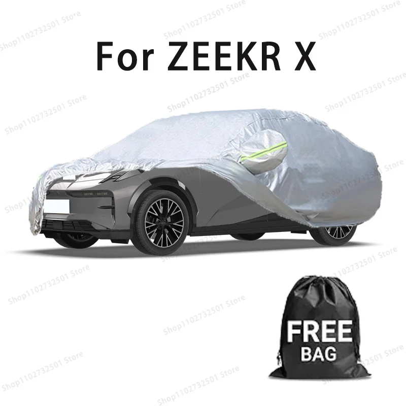 Car cover For ZEEKR X Full cover Waterproof sun protection cover Scratch resistant cars accessories
Car cover For ZEEKR X Full cover Waterproof sun protection cover Scratch resistant cars accessories