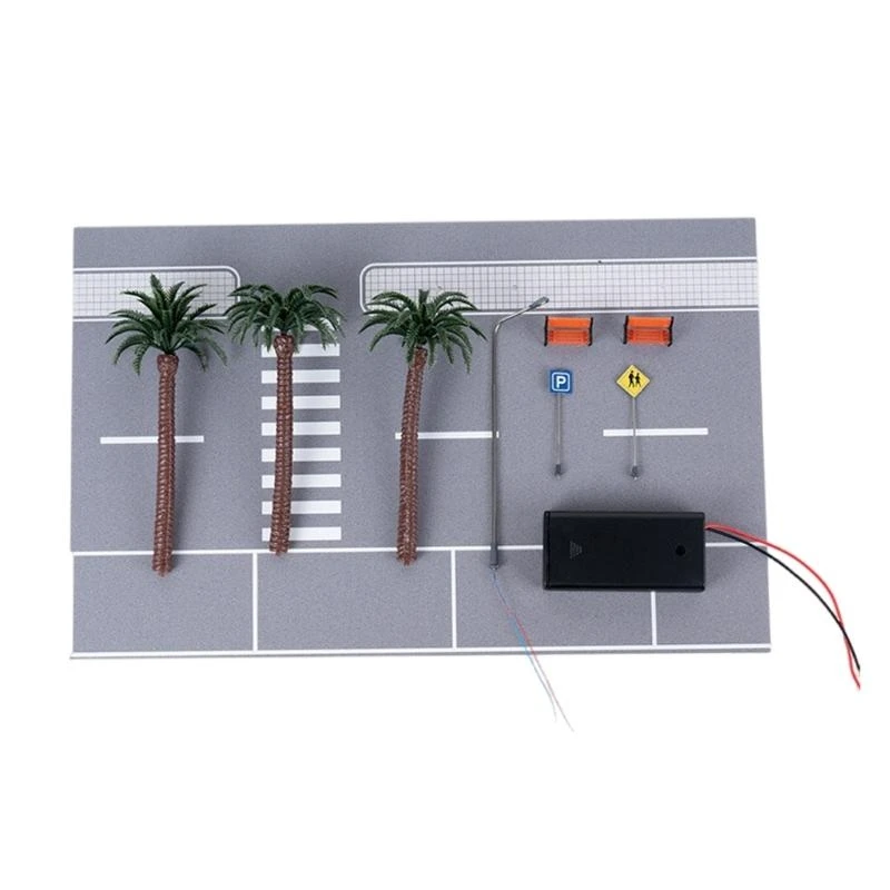 Q81A 1/64 Scale Model Road Mayout Accessories с аксессуарами для создания реалистичных миниатюрных сценариев дороги City Steet
Q81A 1/64 Scale Model Road Mayout Accessories с аксессуарами для создания реалистичных миниатюрных сценариев дороги City Steet