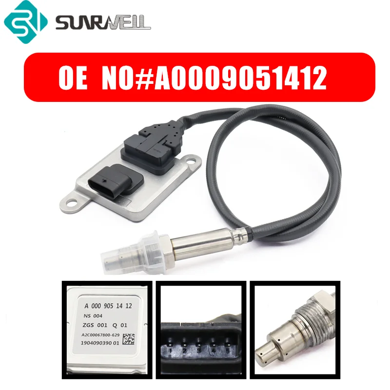A0009051412 Original NOx Sensor New Nitrogen Oxygen Sensor For Mercedes-Benz W204 W205 W212 W218 W222 C218 GLK250 R3
A0009051412 Original NOx Sensor New Nitrogen Oxygen Sensor For Mercedes-Benz W204 W205 W212 W218 W222 C218 GLK250 R3