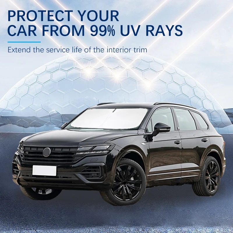 For Volkswagen VW Touareg 2003-2010 Summer Car Accessories Car Windshield Sun Shade Covers for Front Window Sunscreen UV Parasol
For Volkswagen VW Touareg 2003-2010 Summer Car Accessories Car Windshield Sun Shade Covers for Front Window Sunscreen UV Parasol