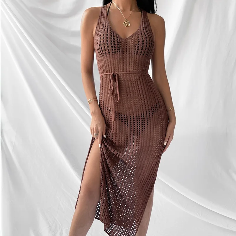Summer Casual Loose Knitted Long Dress V Neck Tropical Resort Hawaiian 2024 Dresses for Women Sun Dresses Beach Outfit Vacation
Summer Casual Loose Knitted Long Dress V Neck Tropical Resort Hawaiian 2024 Dresses for Women Sun Dresses Beach Outfit Vacation