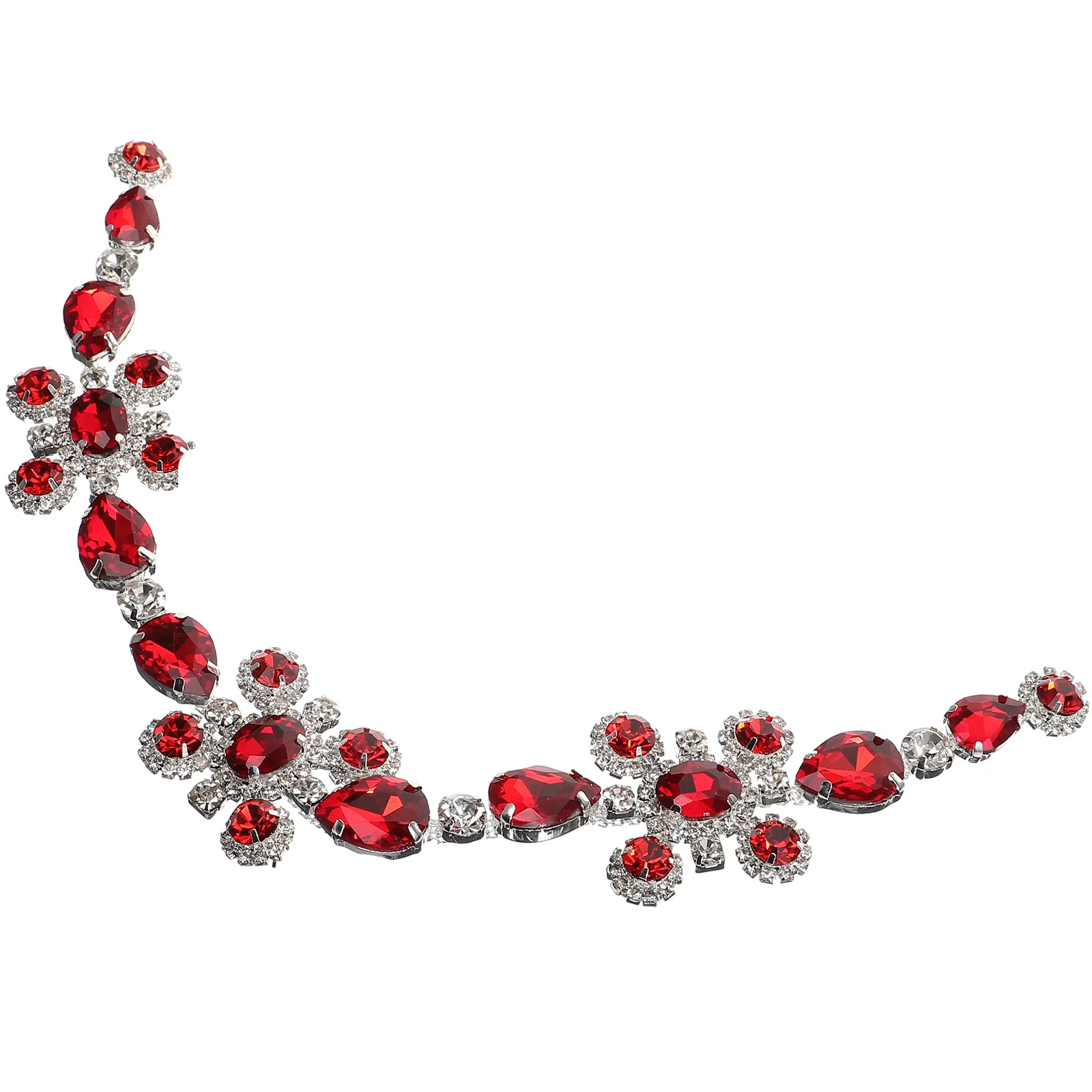 Rhinestone Flower Chain Patches Water Drop Applique Hat Decorative Bride Oval Wedding Sash Belt Crystal DIY Sewing Materials
Rhinestone Flower Chain Patches Water Drop Applique Hat Decorative Bride Oval Wedding Sash Belt Crystal DIY Sewing Materials