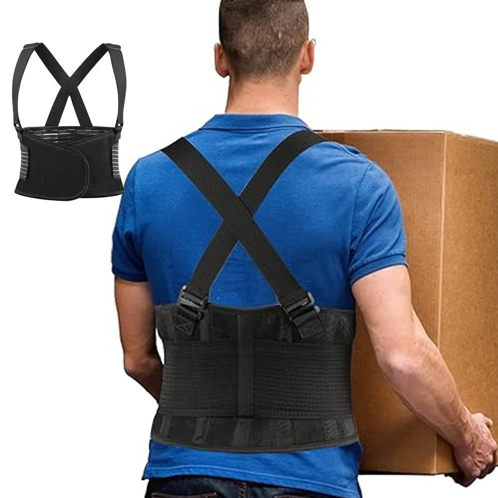 1PC Heavy-Duty Back Brace for Men & Women – Lower Back Support for Lifting, Pain Relief, and Posture Correction – Ideal for Work
1PC Heavy-Duty Back Brace for Men & Women – Lower Back Support for Lifting, Pain Relief, and Posture Correction – Ideal for Work