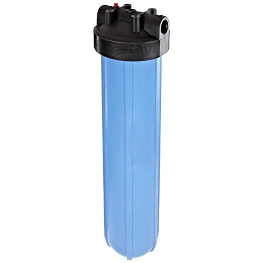 Pentair Big Blue Filter Housing 1" NPT #20 Whole House Heavy Duty Water Filter Housing with High-Flow Polypropylene HFPP Cap an
Pentair Big Blue Filter Housing 1" NPT #20 Whole House Heavy Duty Water Filter Housing with High-Flow Polypropylene HFPP Cap an
