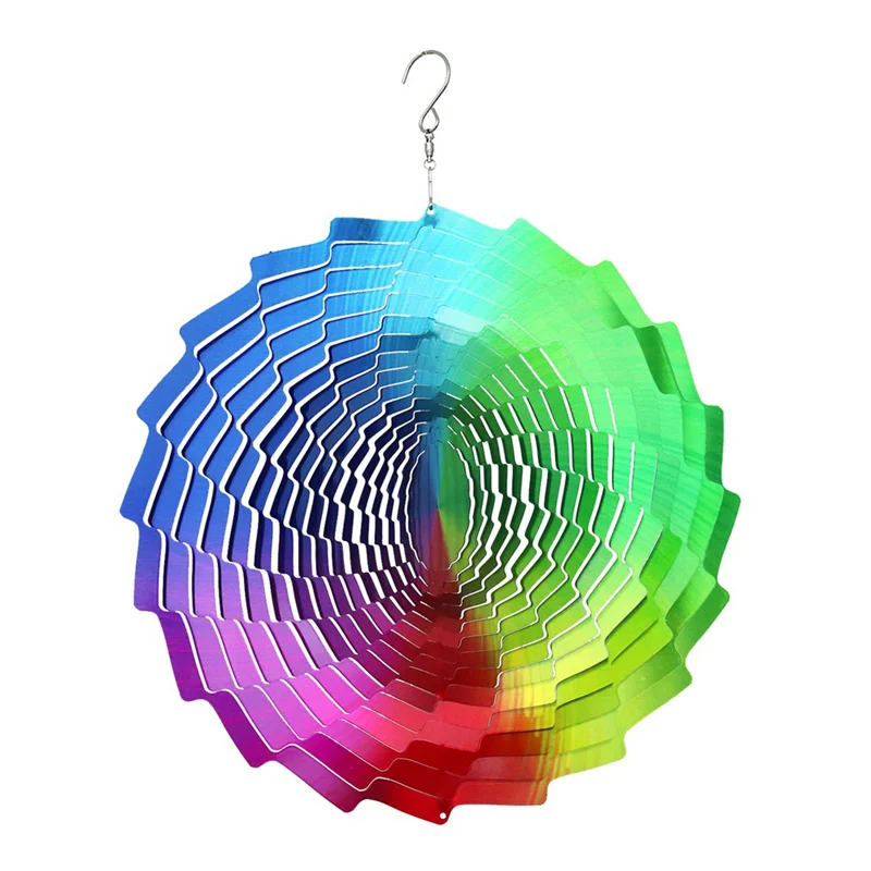 live-3D Wind Spinners-11.8In 360 Degree Swivel Hanging Wind Catcher in Outdoor Garden Balcony Garden Yard Lawn Patio
live-3D Wind Spinners-11.8In 360 Degree Swivel Hanging Wind Catcher in Outdoor Garden Balcony Garden Yard Lawn Patio