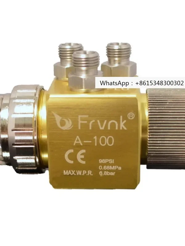 FLACO FRVNK automatic spray gun A-100 nozzle medium 1.3mm caliber wide width high atomization assembly line
FLACO FRVNK automatic spray gun A-100 nozzle medium 1.3mm caliber wide width high atomization assembly line