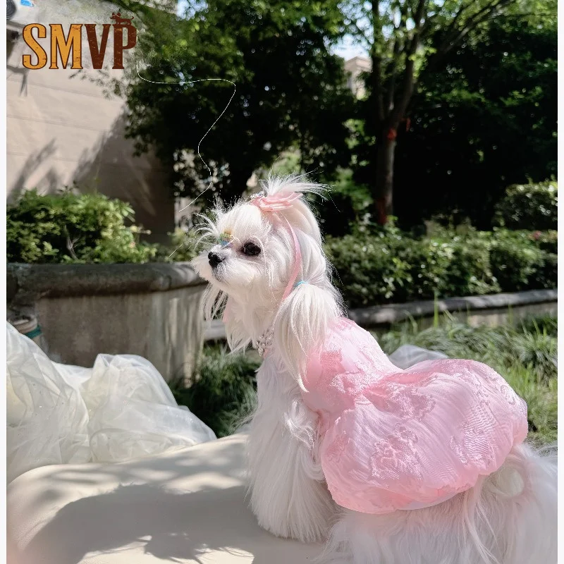 Elegant Halter Rhinestone Pet Summer Dress Cool Light Jacquard Fabric Princess Gown for Small Cats Dogs Pet Clothes
Elegant Halter Rhinestone Pet Summer Dress Cool Light Jacquard Fabric Princess Gown for Small Cats Dogs Pet Clothes