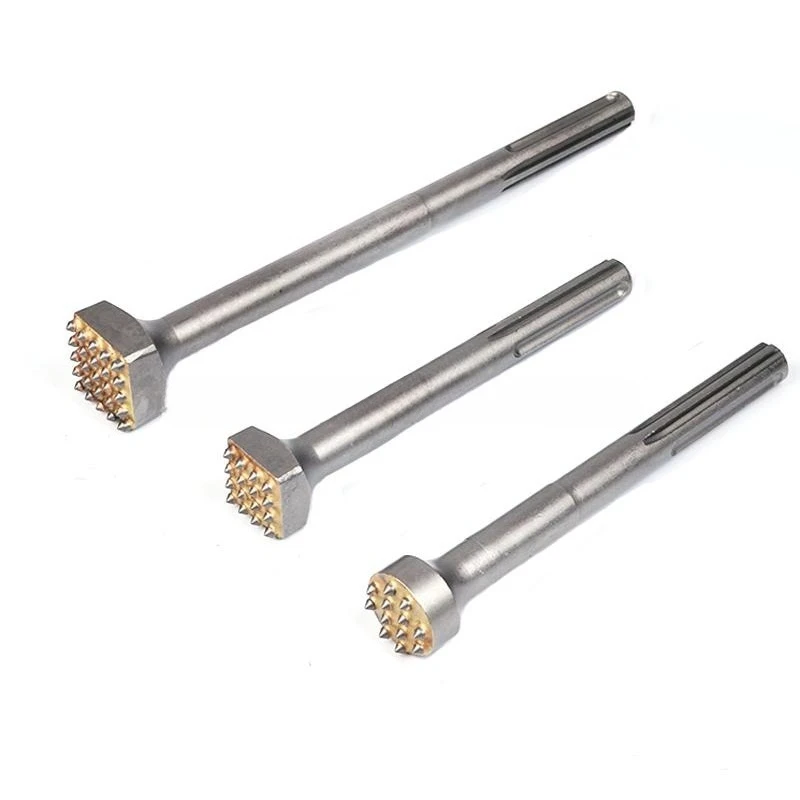Durable Conjoined Electric Rock Drill Bit: 12/16 Points Chipping Hacking, Electric Pick Hammer Head for Stone & Concrete
Durable Conjoined Electric Rock Drill Bit: 12/16 Points Chipping Hacking, Electric Pick Hammer Head for Stone & Concrete