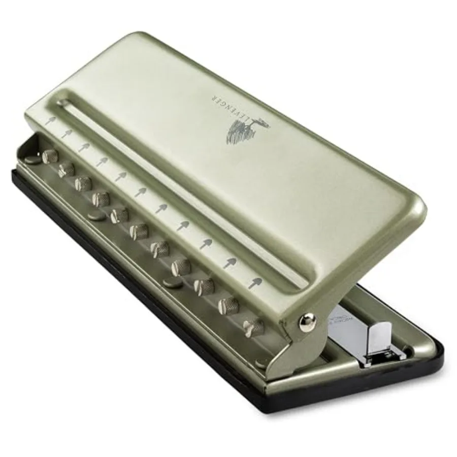 Circa Universal Desk Discbound Hole Punch Heavy-Duty Metal Paper Puncher for Disc Notebooks Business Home Office Supplies
Circa Universal Desk Discbound Hole Punch Heavy-Duty Metal Paper Puncher for Disc Notebooks Business Home Office Supplies