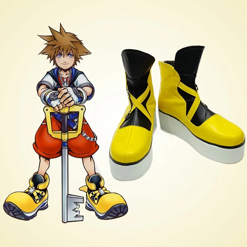 Kingdom Hearts Cosplay Sora PU Leather Shoes Men Halloween Carnival Custom Made Boots
Kingdom Hearts Cosplay Sora PU Leather Shoes Men Halloween Carnival Custom Made Boots