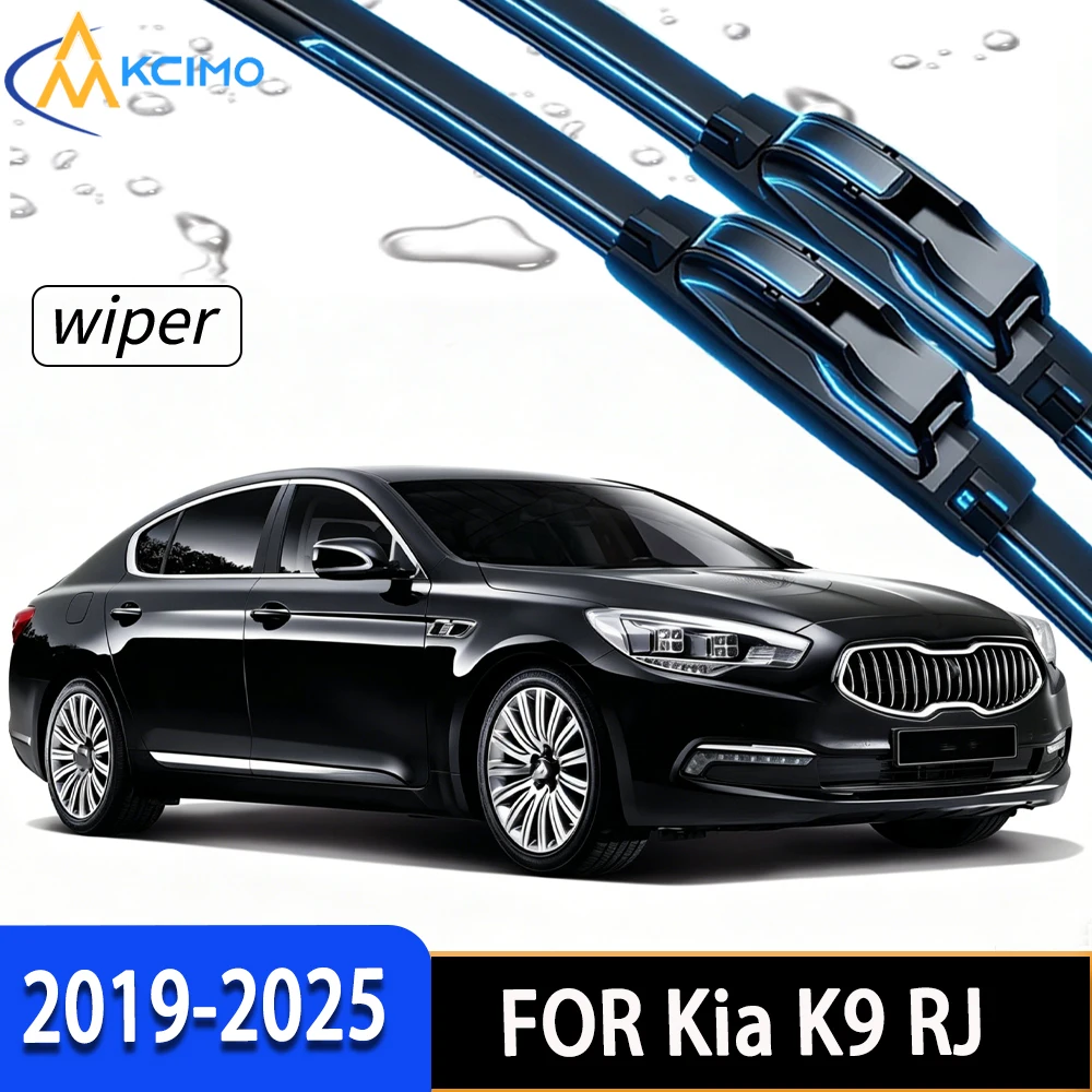 For Kia K9 RJ 2019-2025 2Pcs Front Windshield Wiper Blades, Durable Rubber Wipers to Ensure Clear Driving Sight
For Kia K9 RJ 2019-2025 2Pcs Front Windshield Wiper Blades, Durable Rubber Wipers to Ensure Clear Driving Sight