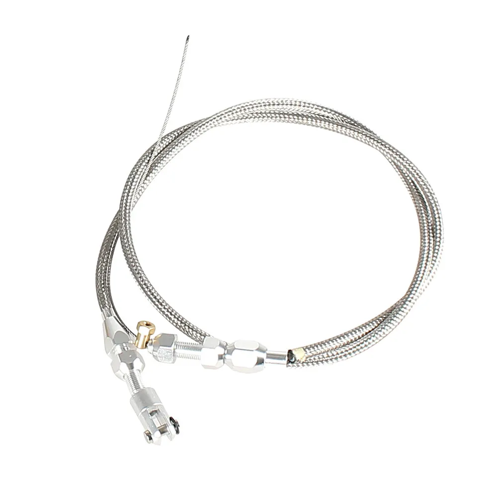 Car Throttle Cable Durable Stainless Steel Compatible with 97-04 Engine 57L and 99-07 Engine 48 53 60L Replacement Part
Car Throttle Cable Durable Stainless Steel Compatible with 97-04 Engine 57L and 99-07 Engine 48 53 60L Replacement Part
